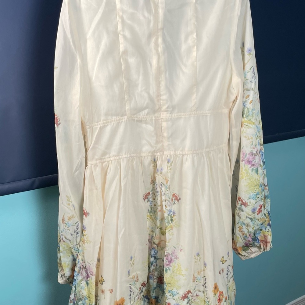 Commense Cream Floral Mini Dress - Picture 5 of 7